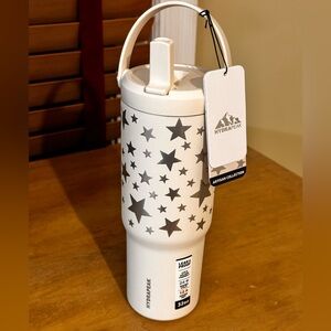 RARE HydraPeak 32oz Nomad Tumbler - Artisan Collection- Ivory StarsFill Foil NEW